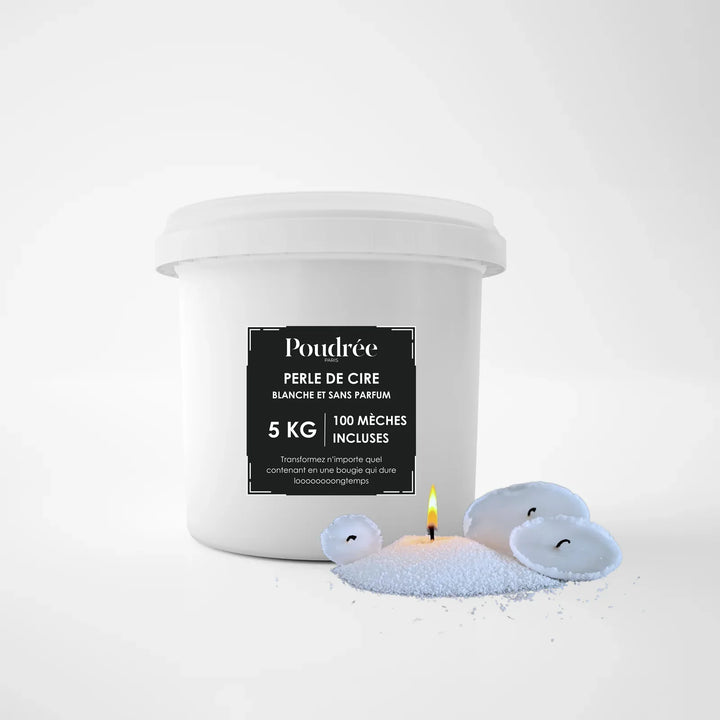 Pearl wax candle (bucket of 5KG)
